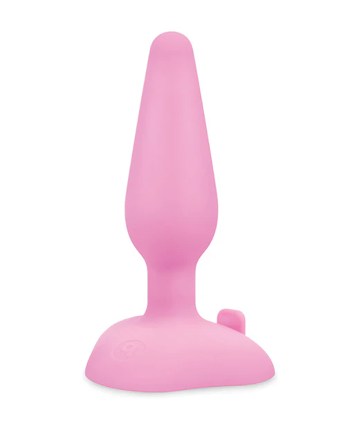 b-Vibe Beginner's Vibrating Tapered Butt Plug - Pink - Image 7