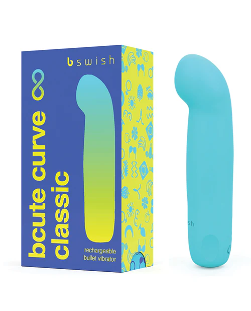 Bcute Curve Infinite Classic Electric Blue G Spot Vibrator - Image 4
