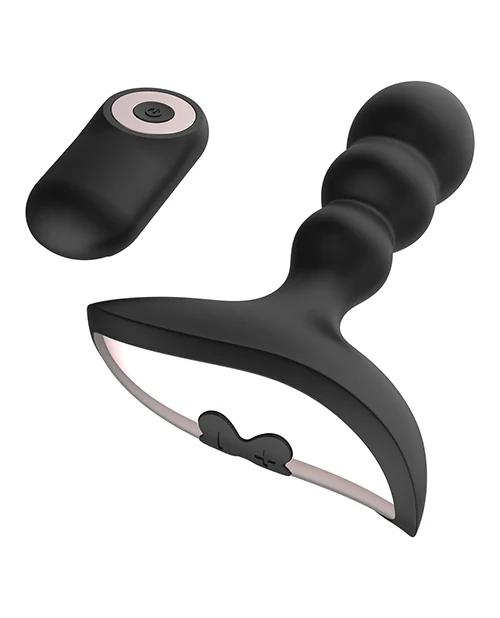Gender Fluid Shake Anal Vibe w/Remote - Black - Image 6