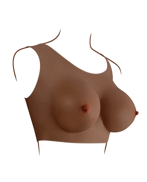Gender X Realistic Undergarments Plate D-Cup - Dark - Image 3