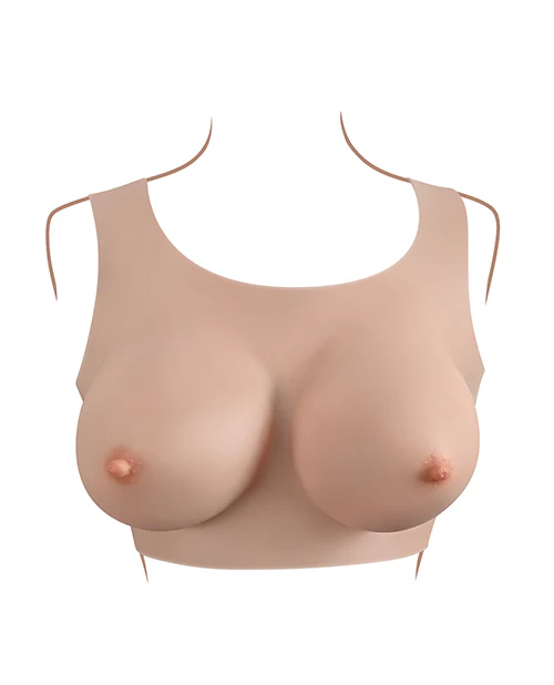 Gender X Realistic Undergarments Plate D-Cup - Light - Image 6