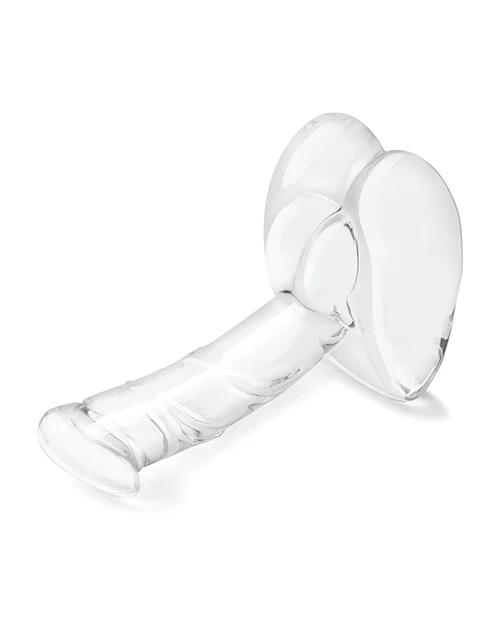 Glas 7.5" Rideable Standing Cock w/Stability Base - Image 3