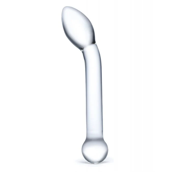 Glas 8" Slimline G-Spot Glass Dildo - Image 3