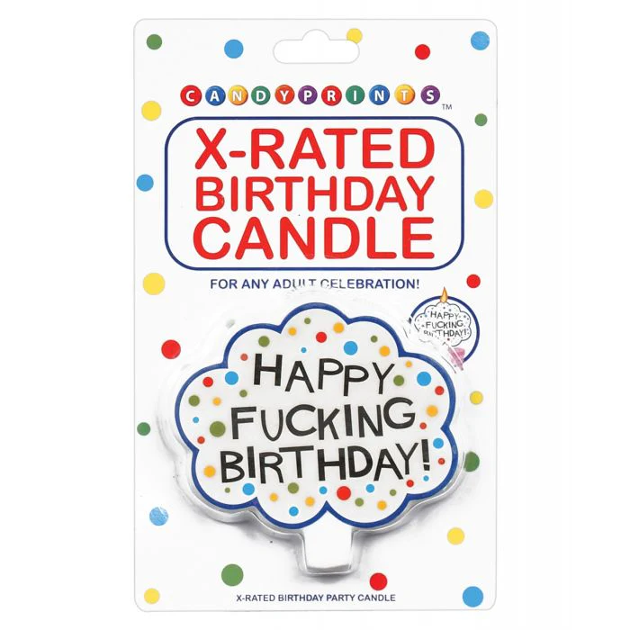 Happy Fucking Birthday Candle Gag Gift Adults Party Night - Image 3