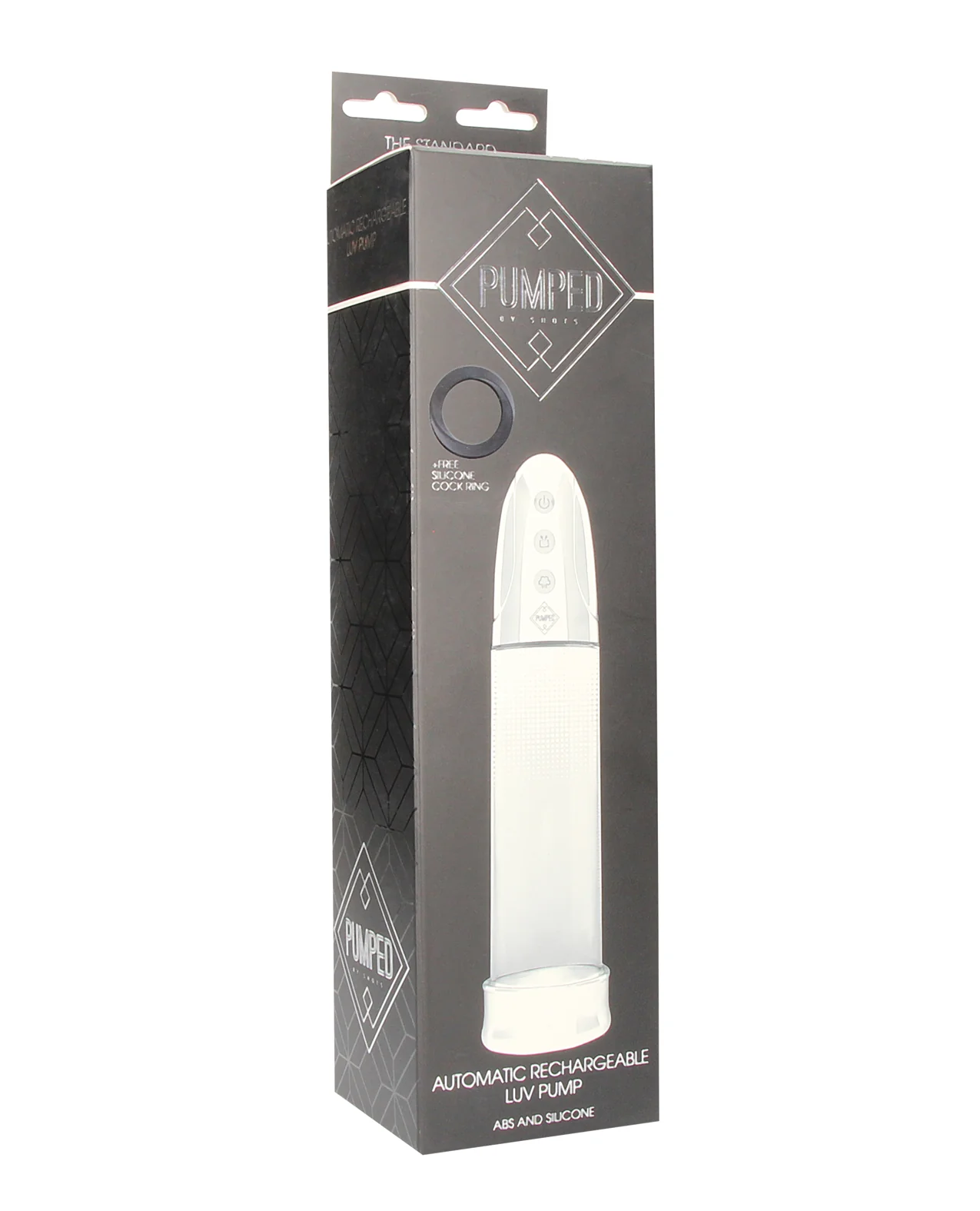 Shots Pumped Automatic Rechargeable Luv Pump - Transparent - Image 4