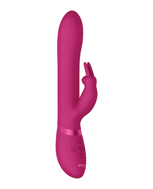 Shots Vive Amoris Stimulating Beads Rabbit - Pink - Image 6
