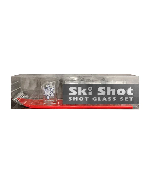 Ski Shot Glass Set - Set of 4 - Image 3