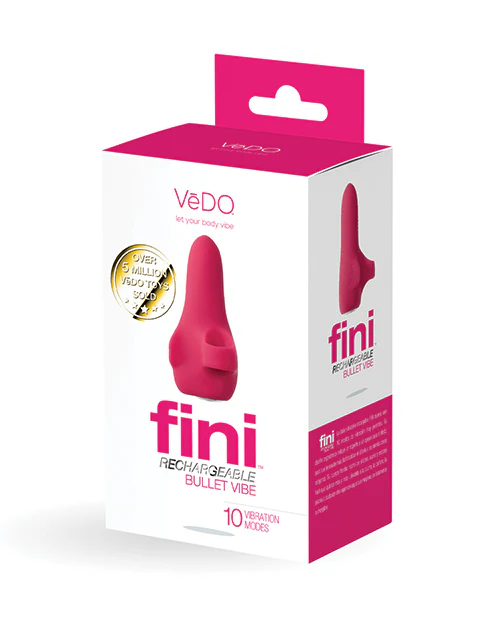 VeDO Fini Rechargeable Bullet Vibe - Pink - Image 3