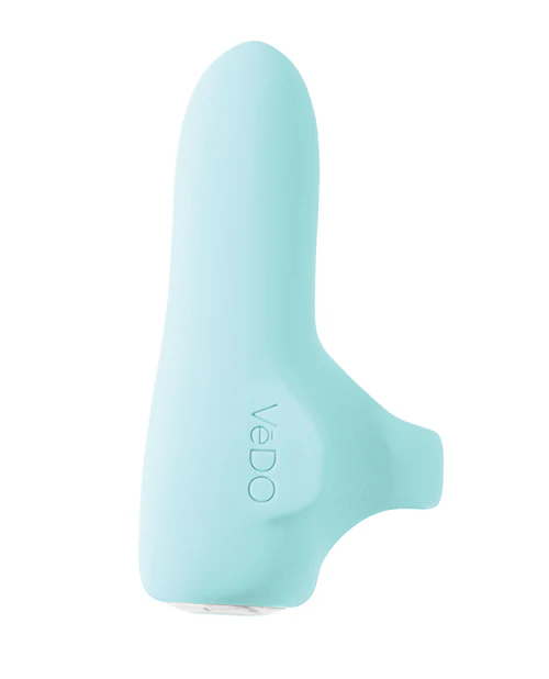 VeDO Fini Rechargeable Bullet Vibe - Turquoise - Image 6