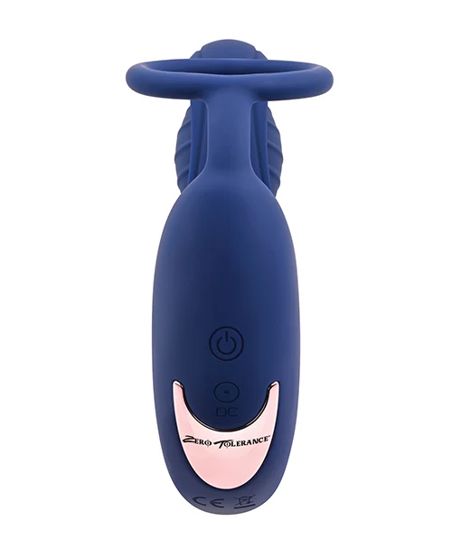 Zero Tolerance Extra Mile C Ring Vibrator - Blue - Image 7